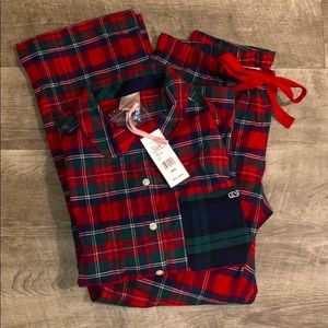 Vineyard Vines Merry Plaid Lounge Set